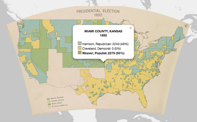 Presidential Election, 1892